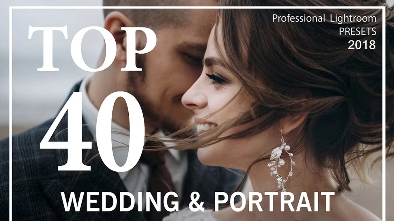 Creative Market Top 40 Wedding – Lightroom Presets Collection (Mobile + Desktop) Image 1