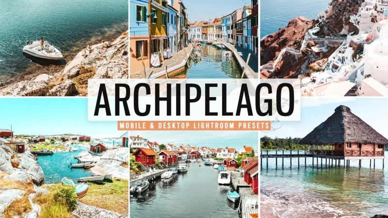 Archipelago Mobile &amp; Desktop Lightroom Presets Image 1