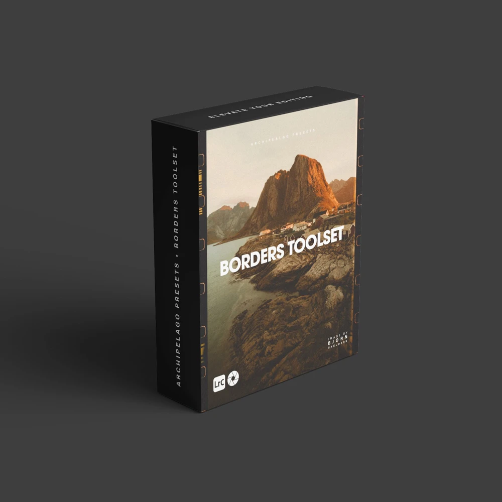 Archipelago Borders Toolset – Lightroom Tool Collection (Mobile + Desktop) Image 1