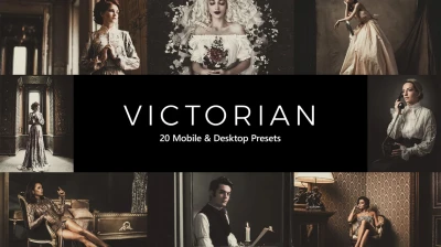 20 Victorian Lightroom Presets & LUTs