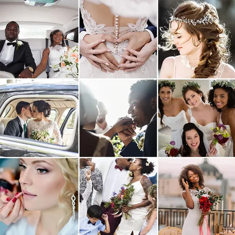 Phlearn Black and White Wedding Presets Image 1