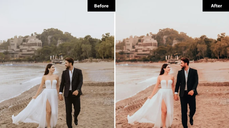 6 Elegant Wedding Lightroom and Photoshop Presets