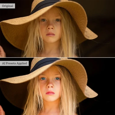 The Luxe Lens Luxe Portrait AI Adaptive Retouch Toolkit