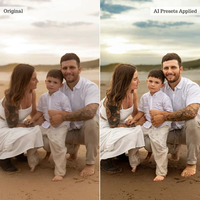 The Luxe Lens Luxe Portrait AI Adaptive Retouch Toolkit