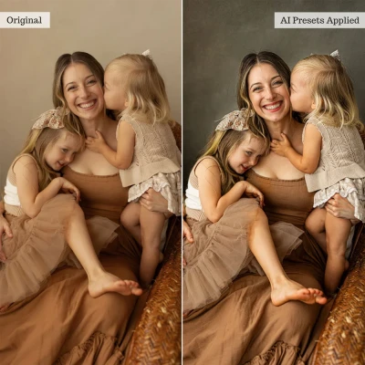 The Luxe Lens Luxe Portrait AI Adaptive Retouch Toolkit
