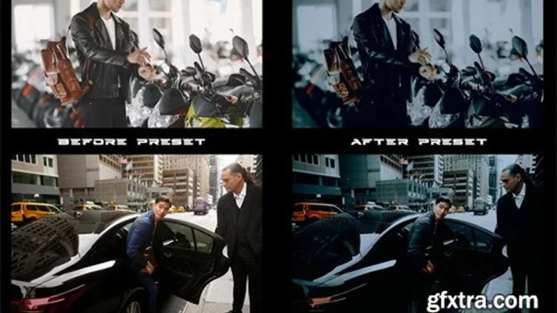 Black Luxury Mobile Desktop Lightroom Presets