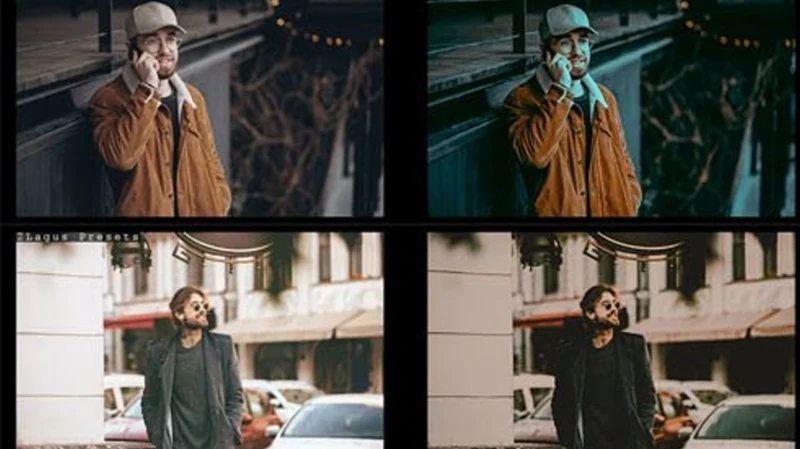 Gold and Black Lightroom Presets Mobile Desktop