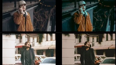 Gold and Black Lightroom Presets Mobile Desktop
