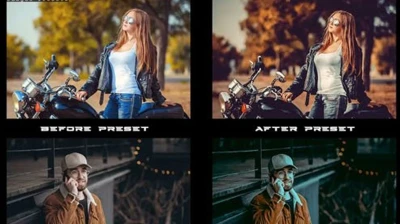 Gold and Black Lightroom Presets Mobile Desktop