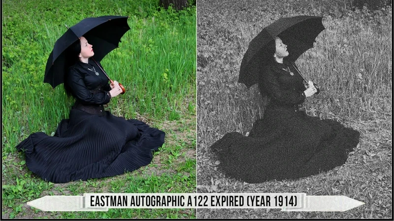 Eastman Kodak Black and White Films LUTs