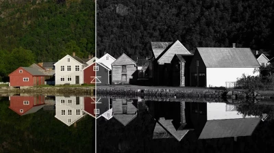 Lightroom Powerful Black White