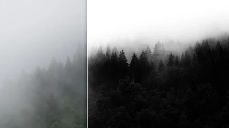 Lightroom Powerful Black White