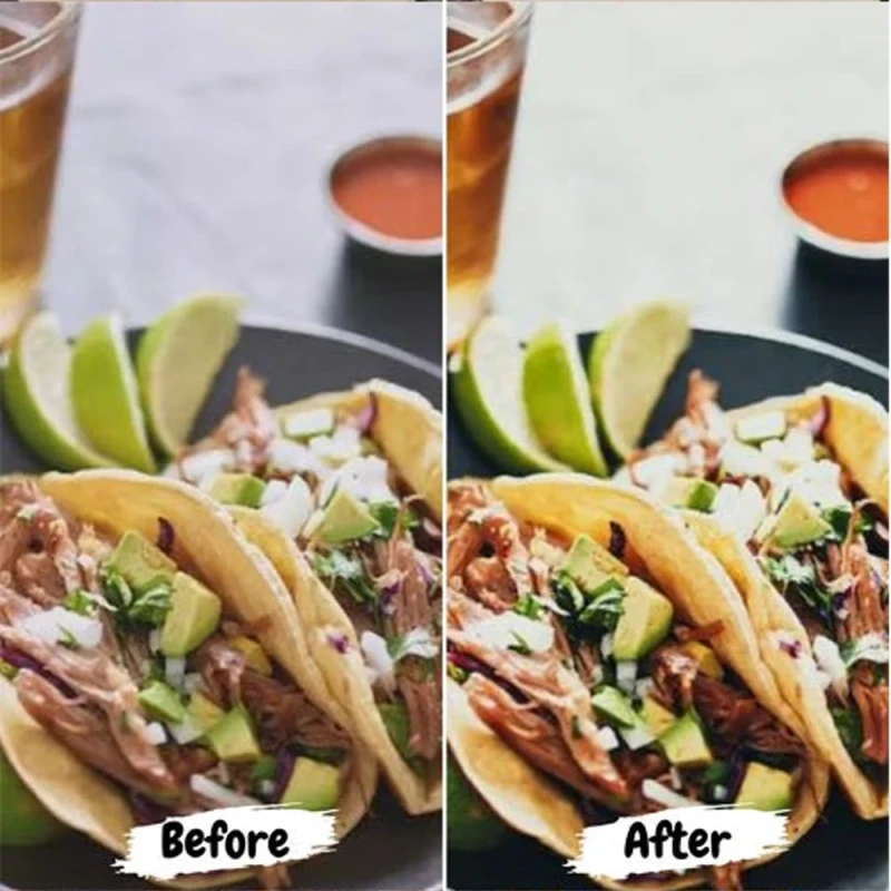 50 Food Mobile & Desktop Presets for Lightroom and LUTs