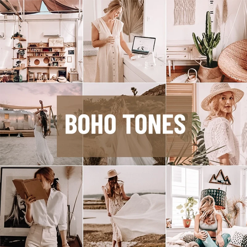 PSD Stack Bohemian Tones Lightroom Presets Image 1