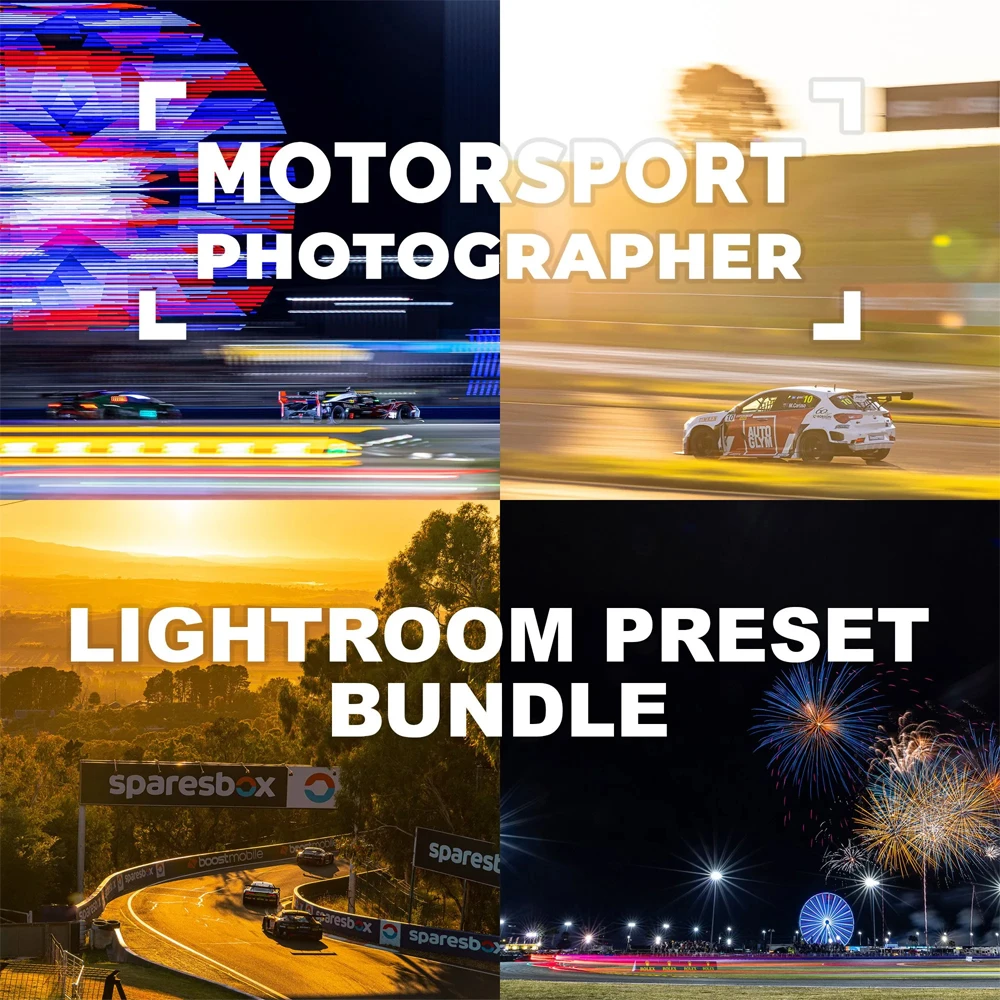 Motorsport Photographer Lightroom Presets Bundle