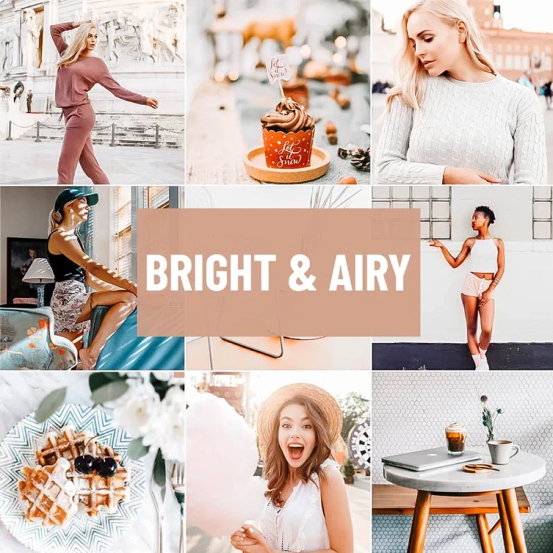 PSD Stack Bright &amp; Airy Image 1