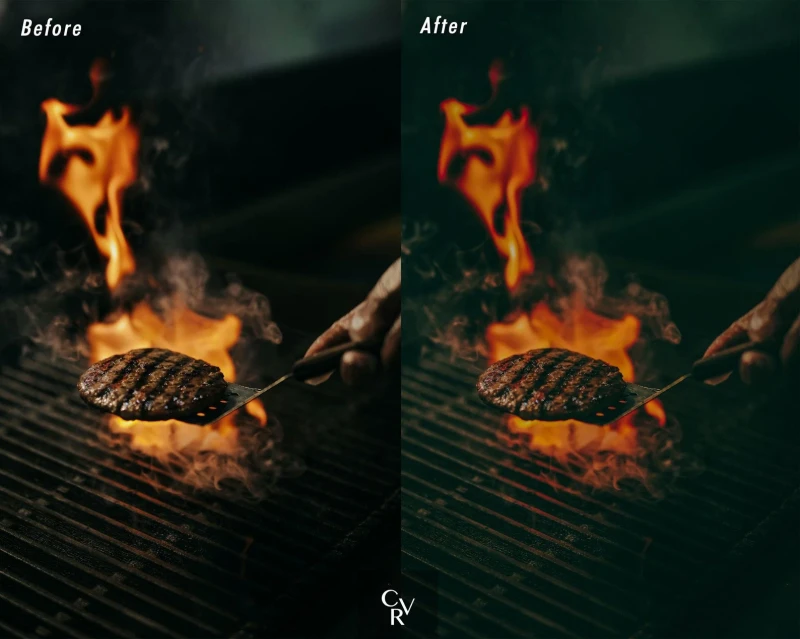 CVRpresets 15 Cinematic Food Desktop and Mobile Lightroom Presets
