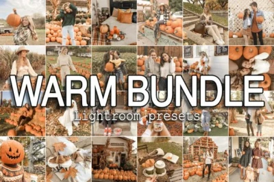 Warm Mobile & Desktop Lightroom Presets Bundle
